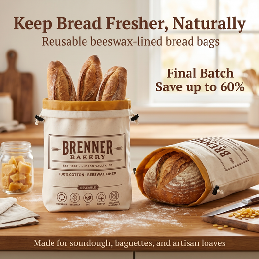 Beeswax Bread Bag