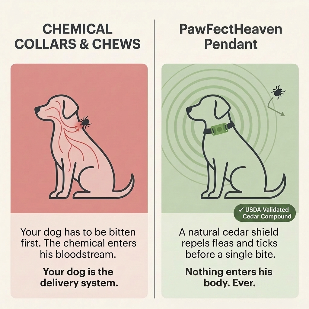 Natural Flea & Tick Pendant