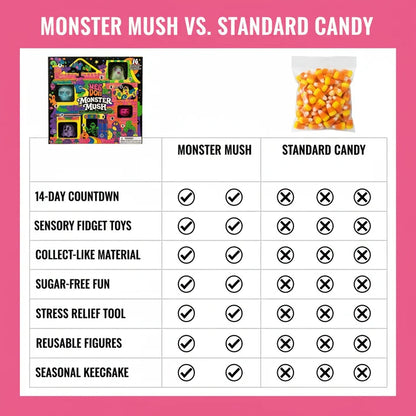 NeeDoh Monster Mush Squish-O-Ween Countdown