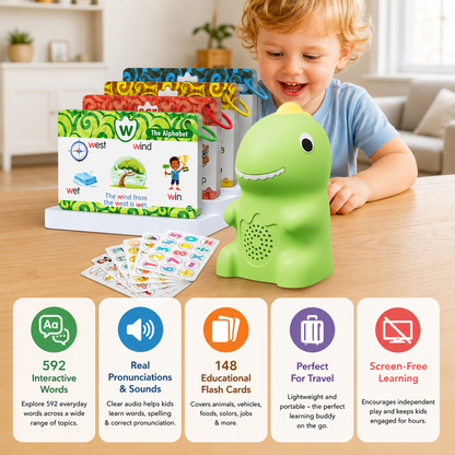The Special Dino | Talking Flash Cards