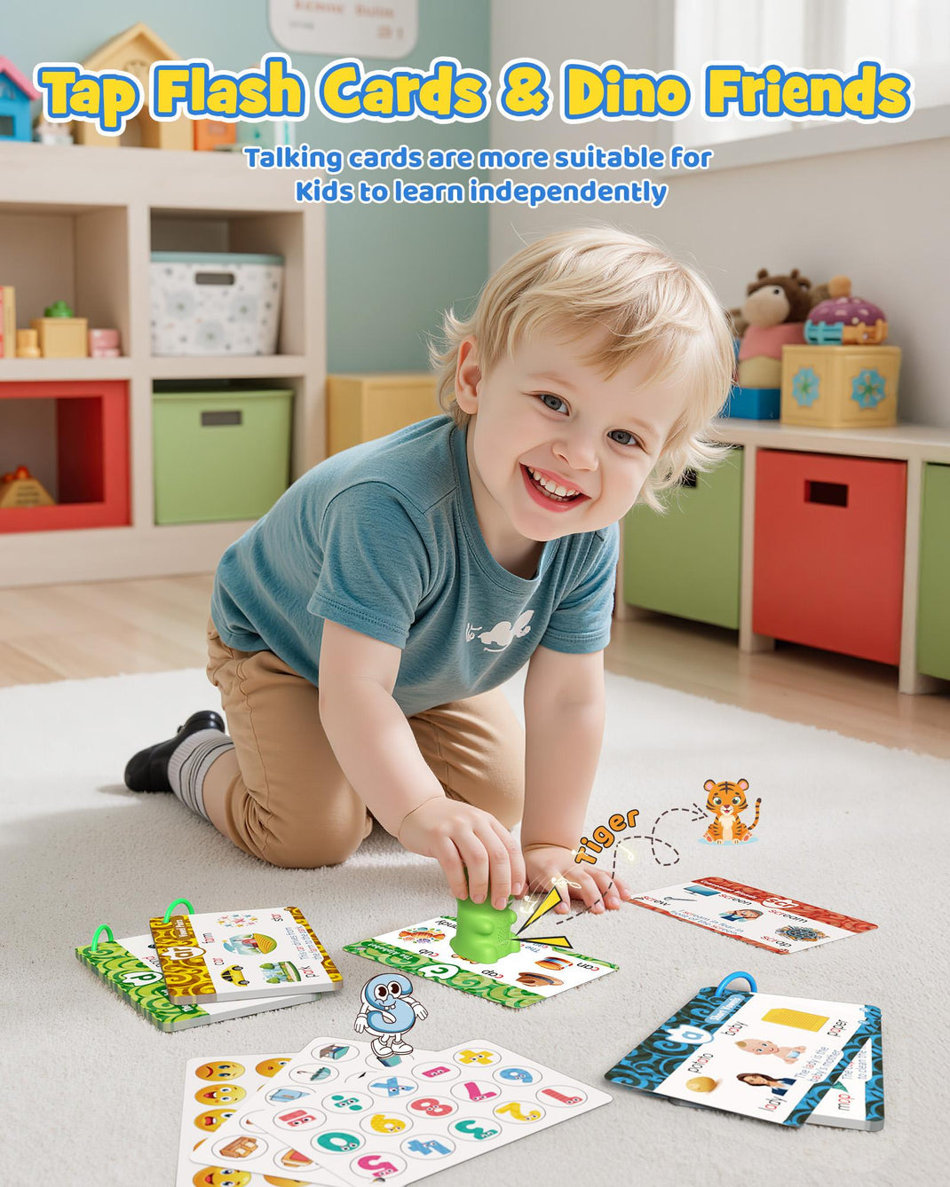 The Special Dino | Talking Flash Cards